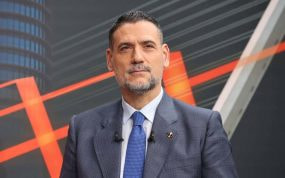Andrés Palop, durante un sorteo de la Europa League.