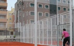 Pista de pádel.