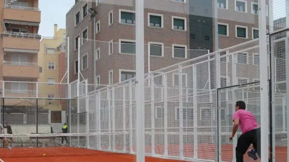 Pista de pádel.