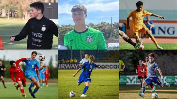 Nico Marcipar, Diego Kochen, Shane Kluivert, Andrea Natali, Adrian Simon y Niko Takahashi.