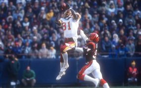 Partido entre Washington Redskins y Cincinnati Bengals en 1985