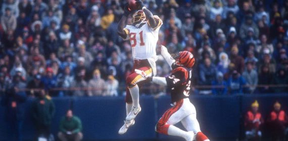 Partido entre Washington Redskins y Cincinnati Bengals en 1985