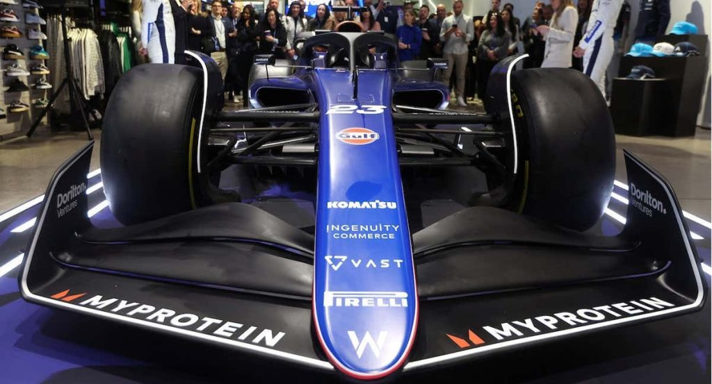 El nuevo Williams FW46 para la temporada 2024..