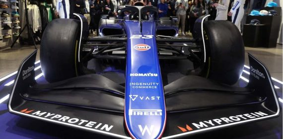 El nuevo Williams FW46 para la temporada 2024..