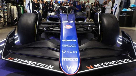 El nuevo Williams FW46 para la temporada 2024..