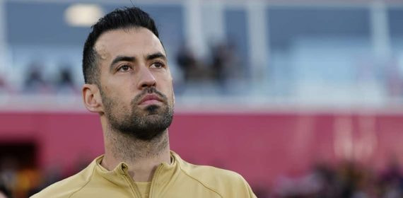 Busquets lleva 14 temporadas jugando con el primer equipo.