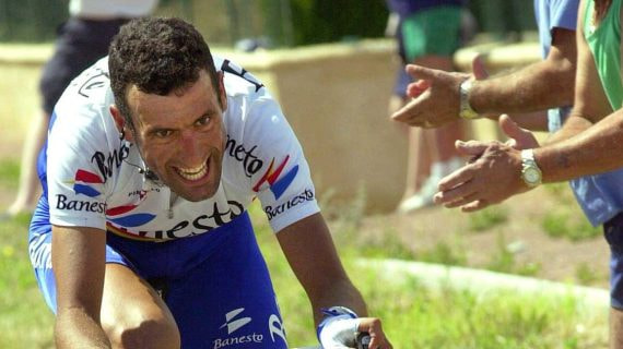 Chente García Acosta, vencedor en la etapa 13 del Tour del 2000.