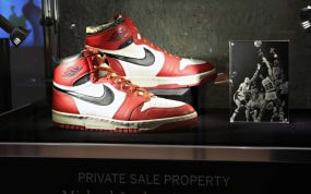 Las primeras zapatillas de Michael Jordan con Nike.
