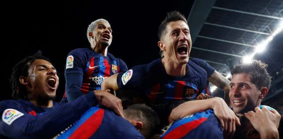 Celebración del FC Barcelona.
