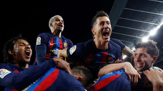 Celebración del FC Barcelona.