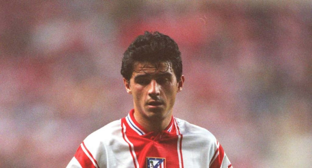 Jordi Lardín, en su etapa como futbolista con el Atlético de Madrid.