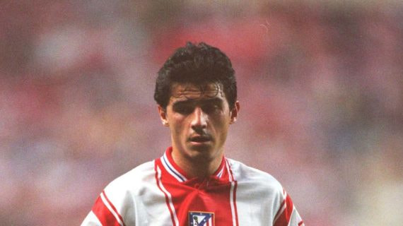 Jordi Lardín, en su etapa como futbolista con el Atlético de Madrid.