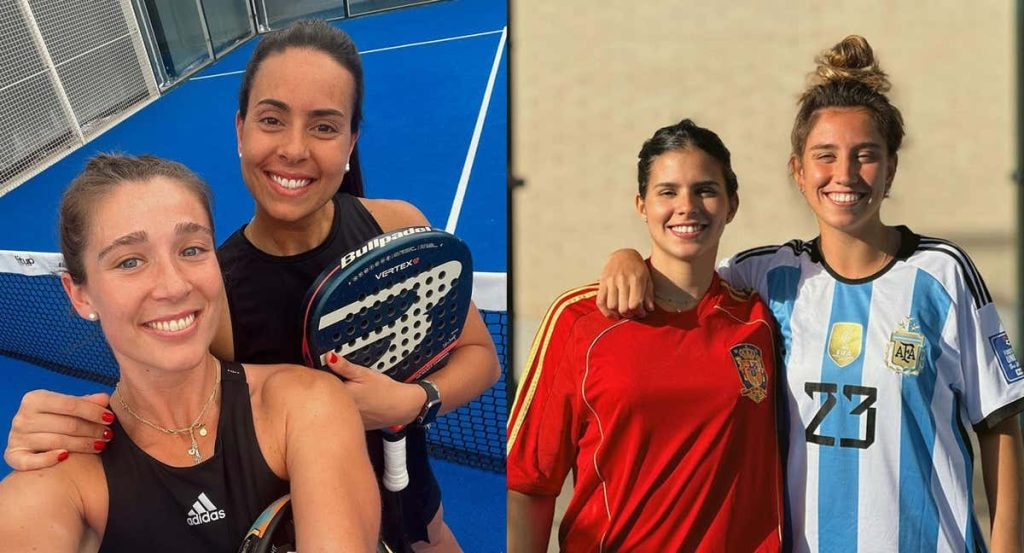 Nuevas parejas del pádel femenino.