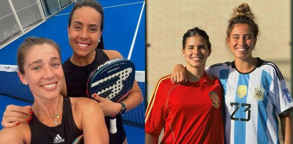Nuevas parejas del pádel femenino.