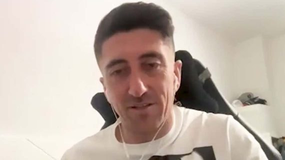 Pablo Hernández, en un momento de la entrevista.