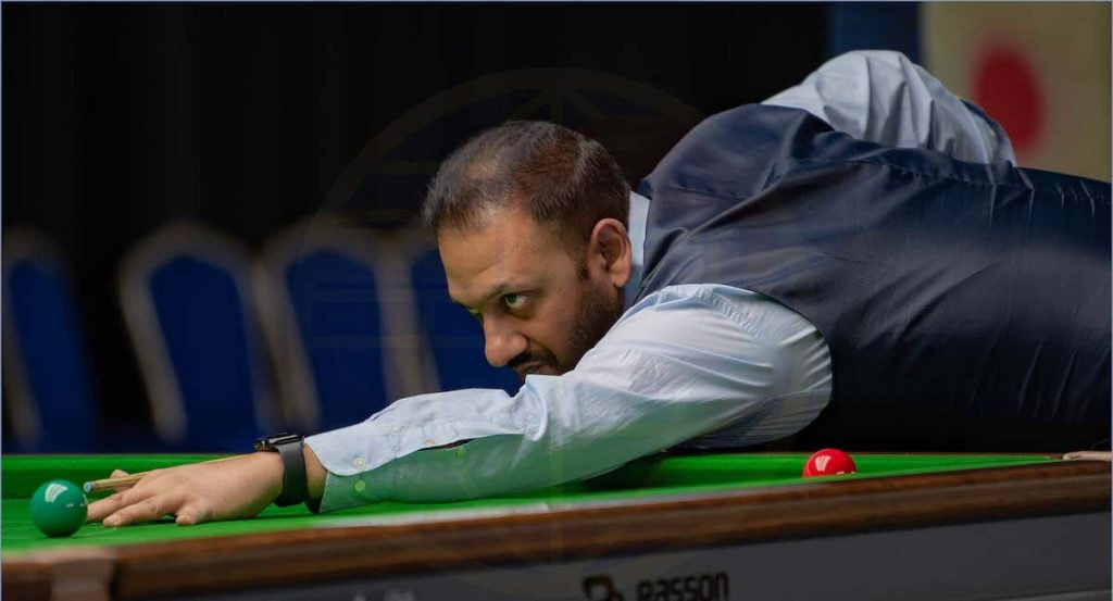 El jugador de snooker Manan Chandra.