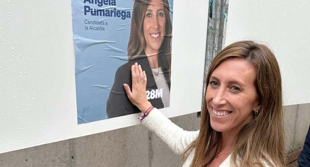 Ángela Pumariega, candidata a la alcaldía de Gijón.
