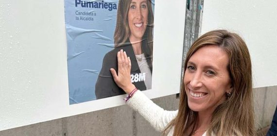 Ángela Pumariega, candidata a la alcaldía de Gijón.