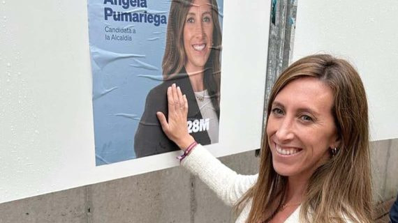 Ángela Pumariega, candidata a la alcaldía de Gijón.
