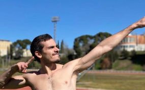 Bruno Hortelano quiere volver a disfrutar en la pista de atletismo.