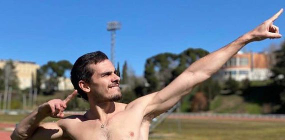 Bruno Hortelano quiere volver a disfrutar en la pista de atletismo.