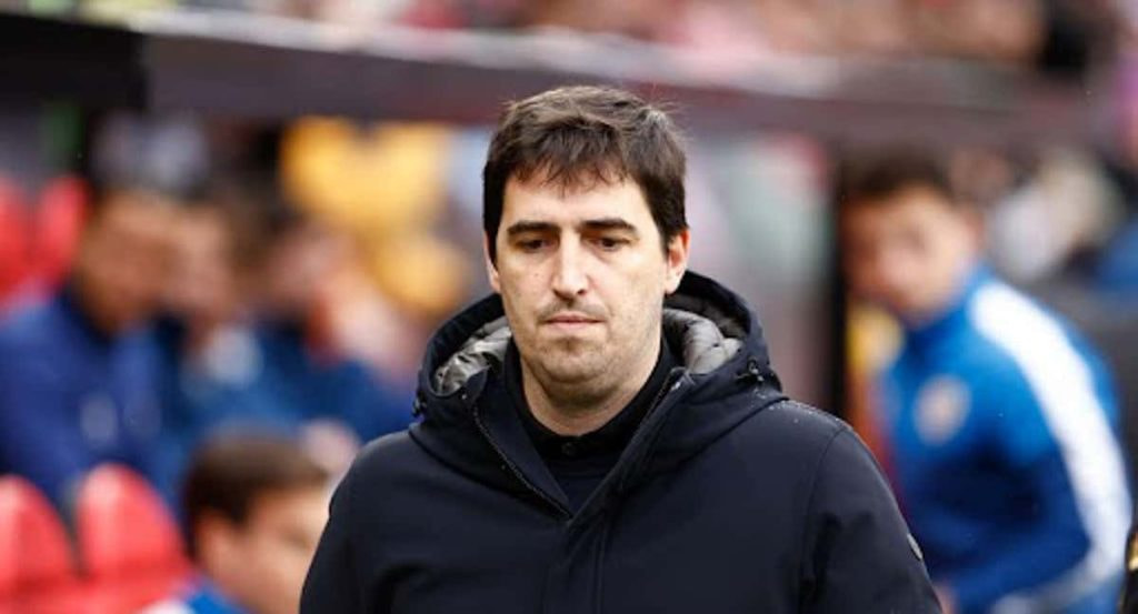 Andoni Iraola, en un partido de esta temporada.