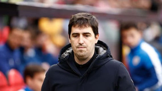 Andoni Iraola, en un partido de esta temporada.