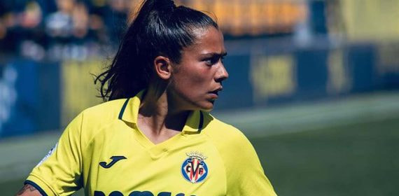María Llompart durante un partido.