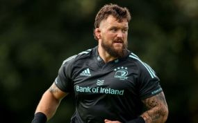 Andrew Porter pilier de la selección irlandesa de rugby.