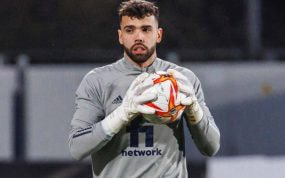 David Raya, portero del Brentford y de la Selección española.