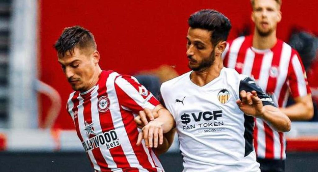 Sergi Canós en un partido contra el Valencia.