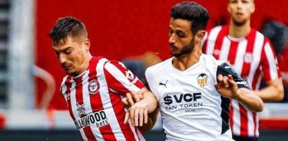 Sergi Canós en un partido contra el Valencia.