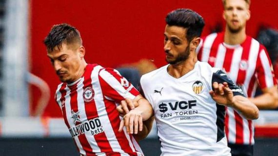 Sergi Canós en un partido contra el Valencia.