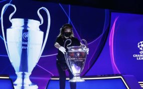 El trofeo de la Champions.