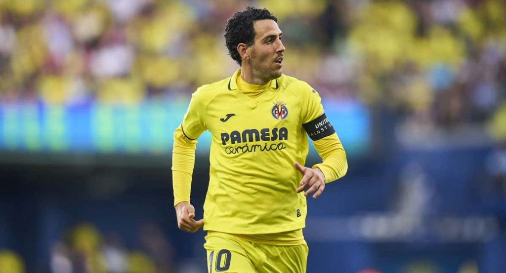 Dani Parejo con el Villarreal.