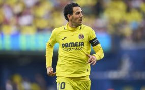 Dani Parejo con el Villarreal.