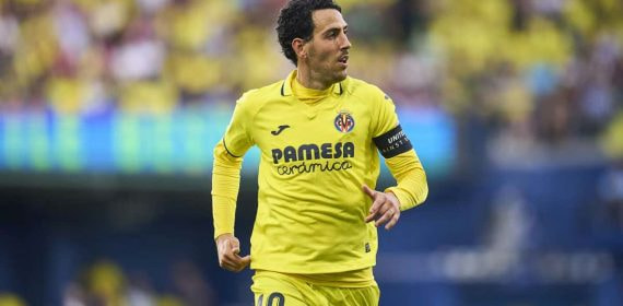 Dani Parejo con el Villarreal.