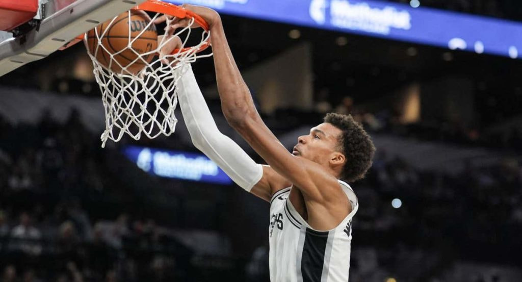 Victor Wembanyama, gran figura de San Antonio Spurs.