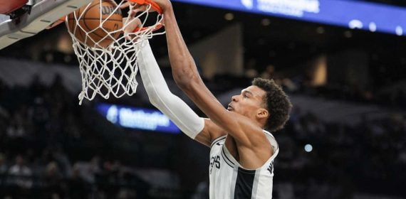 Victor Wembanyama, gran figura de San Antonio Spurs.