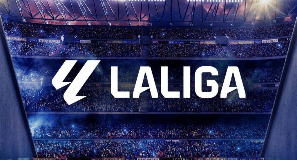 Nuevo símbolo (LL) y logotipo de LaLiga.