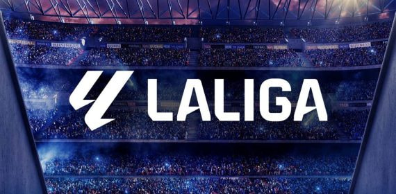 Nuevo símbolo (LL) y logotipo de LaLiga.