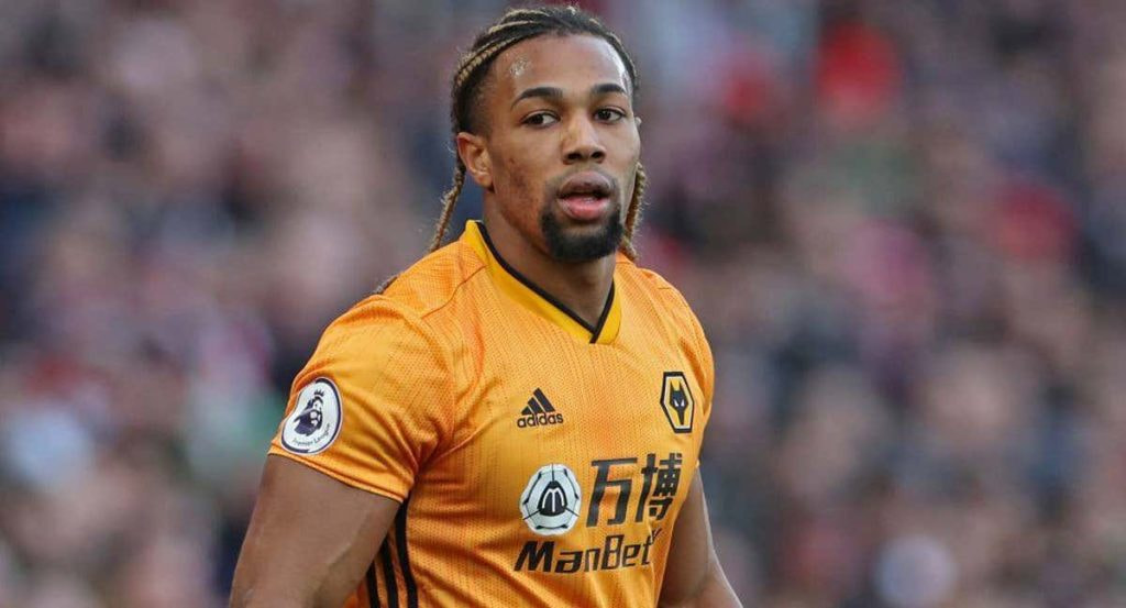 Adama Traoré, en un partido del Wolverhampton.