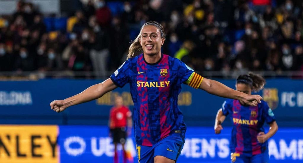 Alexia Putellas es una de las máximas goleadora del FC Barcelona femenino.