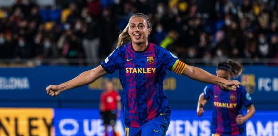 Alexia Putellas es una de las máximas goleadora del FC Barcelona femenino.