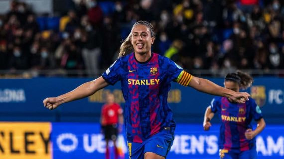 Alexia Putellas es una de las máximas goleadora del FC Barcelona femenino.