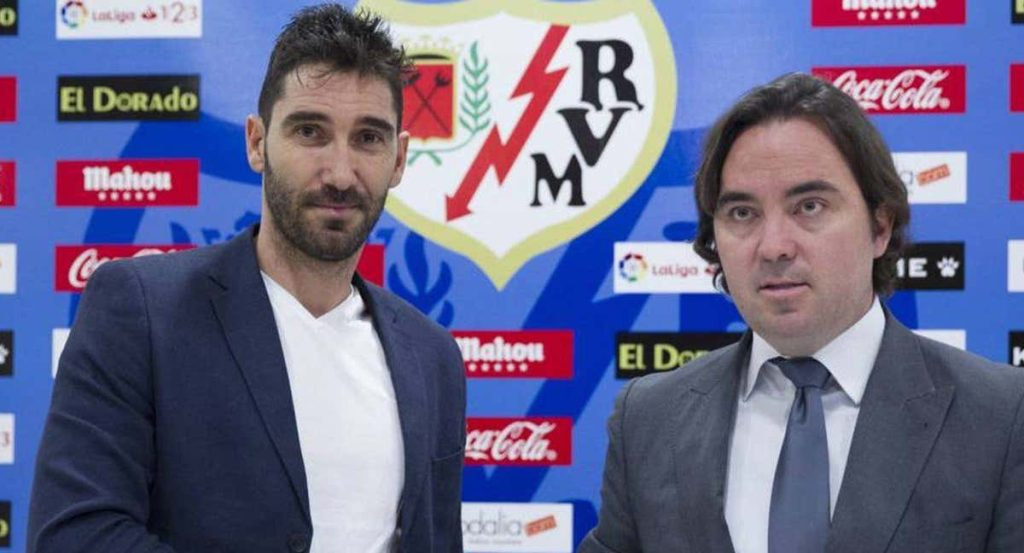 David Cobeño junto a Raúl Martín Presa.