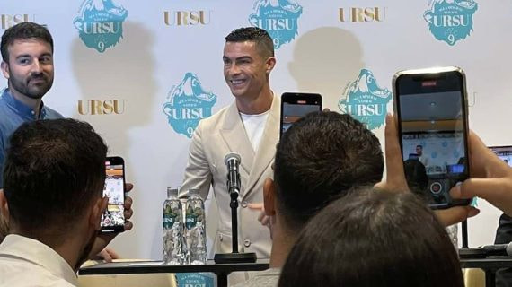 Cristiano Ronaldo, en un evento en Madrid.