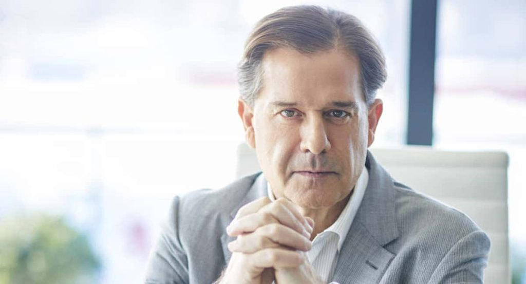 Ignacio Rivera, presidente de Estrella Galicia y dueño del Racing de Ferrol.