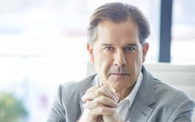 Ignacio Rivera, presidente de Estrella Galicia y dueño del Racing de Ferrol.