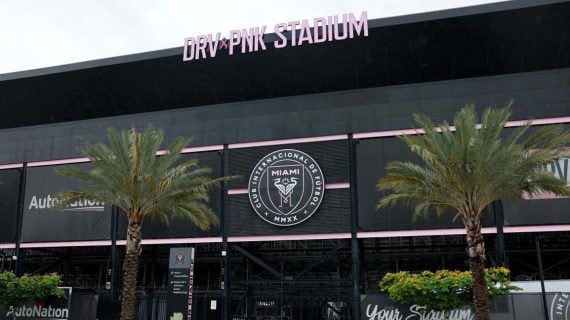Foto del estadio del Club Internacional de Fútbol de Miami.